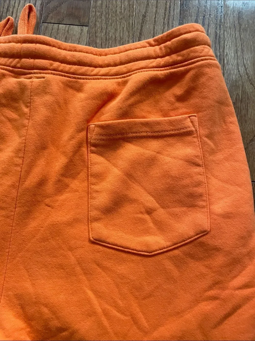 Carrots Orange Fleece Shorts Men’s Sz Large